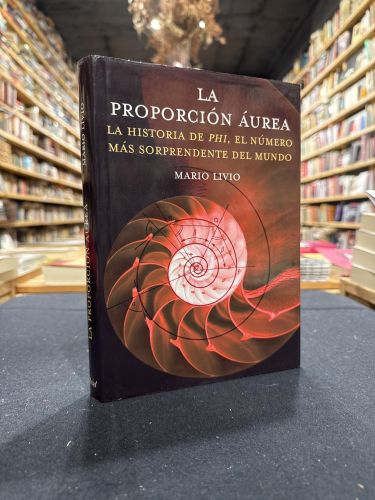 Portada do libro de La proporción áurea