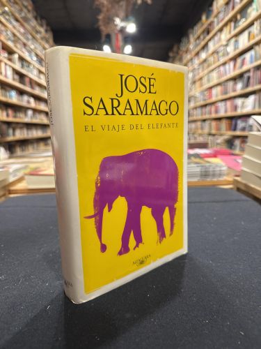 Portada do libro de El viaje del elefante