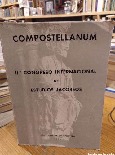 Portada del libro de Compostellanum IIº Congreso Internacional de Estudios Jacobeos