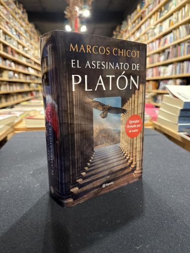 Portada do libro de El asesinato de Platón