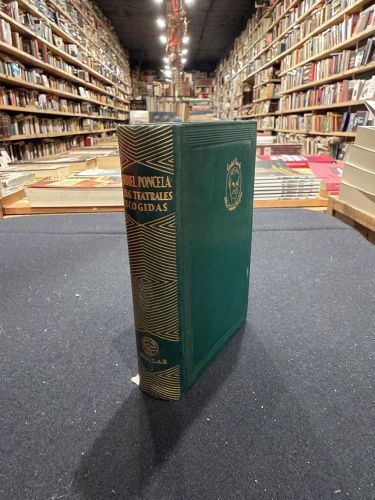 Portada do libro de Obras teatrales escogidas