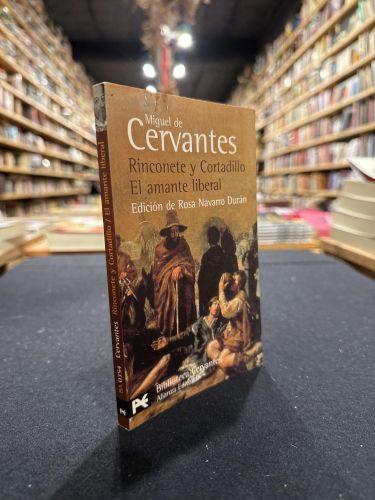 Portada do libro de Rinconete y Cortadillo / El amante liberal