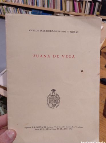 Portada del libro de Martínez-Barbeito, Juana de Vega