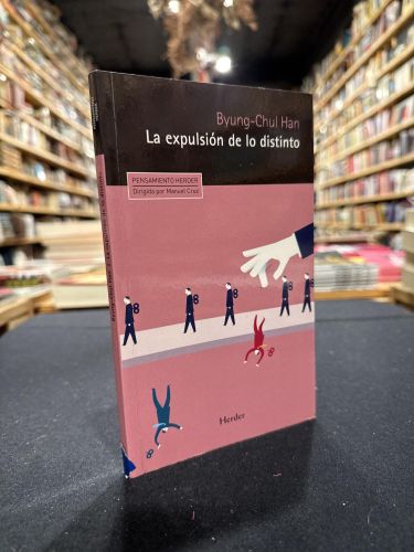 Portada do libro de La expulsión de lo distinto