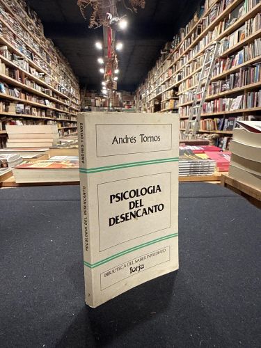 Portada del libro de Psicología del desencanto