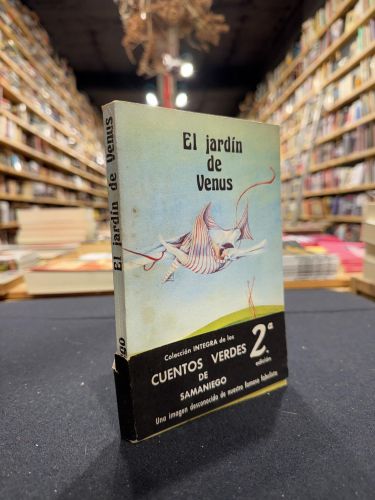 Portada do libro de El jardín de Venus