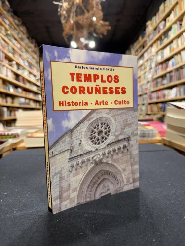 Portada do libro de Templos coruñeses
