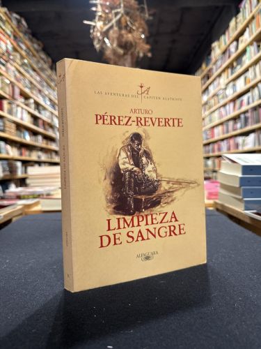 Portada do libro de Limpieza de sangre (Las aventuras del capitán Alatriste 2)
