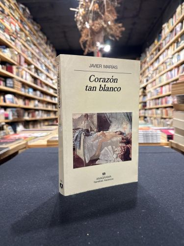Portada do libro de Corazón tan blanco