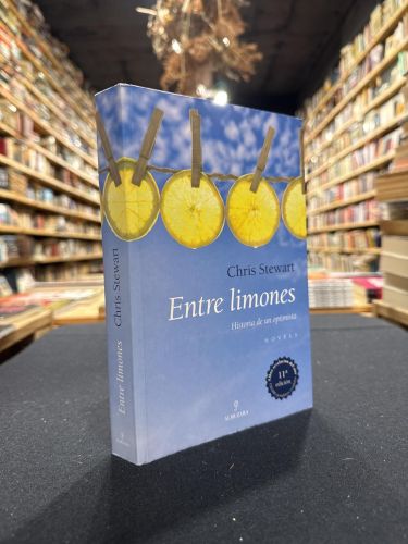 Portada do libro de Entre limones. Historia de un optimista