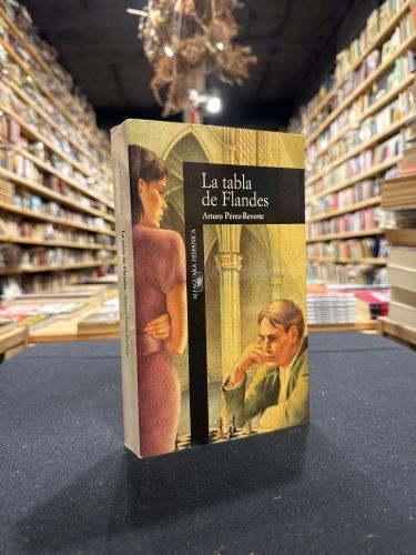 Portada do libro de La tabla de Flandes