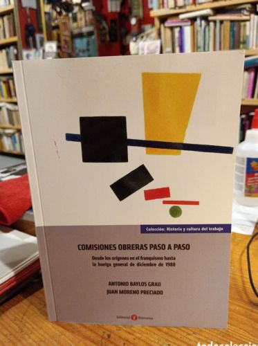 Portada del libro de Comisiones obreras paso a paso