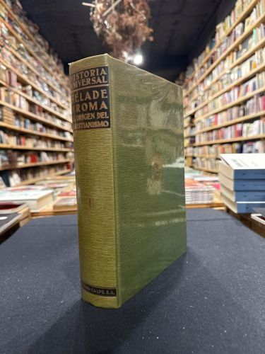 Portada do libro de Hélade y Roma. El origen del cristianismo