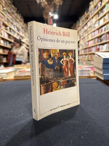 Portada do libro de Opiniones de un payaso