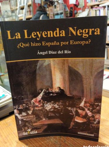 Portada do libro de Díaz del Río, La leyenda negra