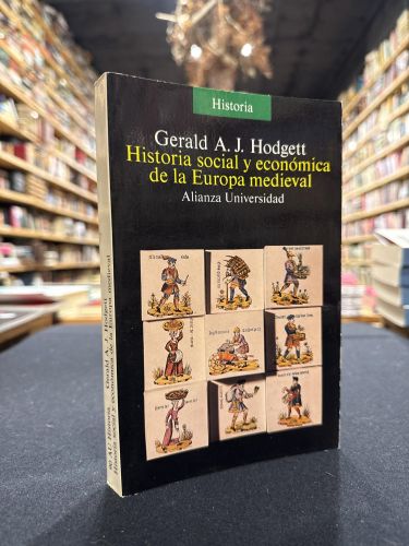 Portada del libro de Historia social y económica de la Europa medieval