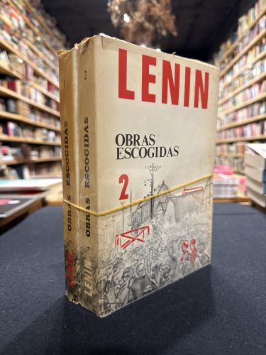 Portada do libro de Obras Escogidas en dos tomos