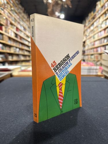 Portada do libro de Bergson