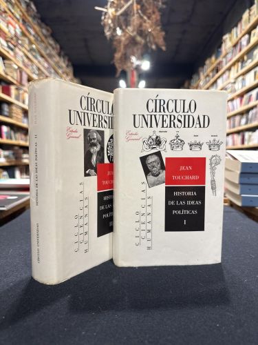 Portada do libro de Historia de las ideas políticas