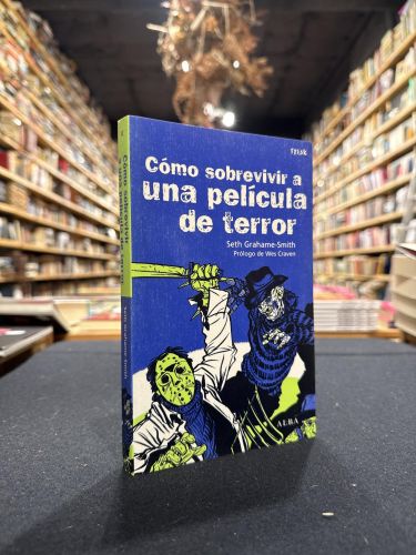 Portada do libro de Cómo sobrevivir a una película de terror