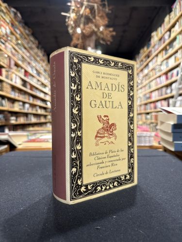 Portada do libro de Amadís de Gaula