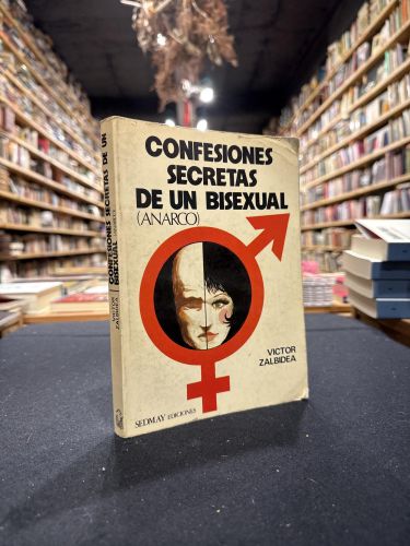 Portada do libro de Confesiones secretas de un bisexual(anarco)