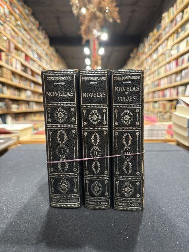 Portada do libro de Novelas. Novelas y viajes. 3 TOMOS