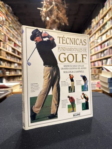 Portada do libro de Técnicas fundamentales de golf