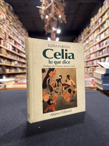 Portada do libro de Celia, lo que dice