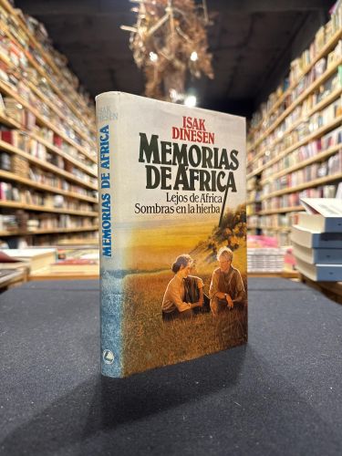 Portada do libro de Memorias de África