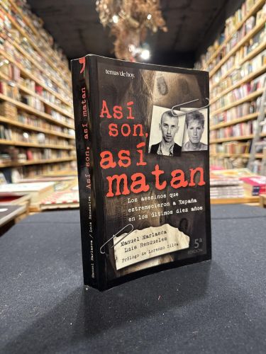 Portada do libro de Así son, así matan