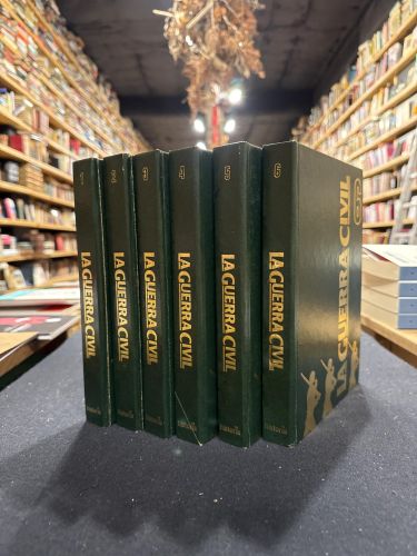 Portada do libro de La Guerra Civil. Historia 16 (6 tpmos)