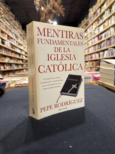 Portada do libro de Mentiras fundamentales de la Iglesia Católica