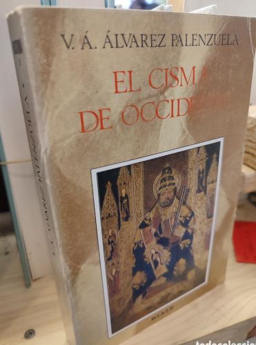 Portada do libro de EL CISMA DE OCCIDENTE. PALENZUELA.