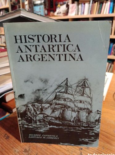 Portada do libro de Historia antartica argentina