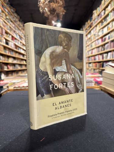 Portada do libro de El amante albanés