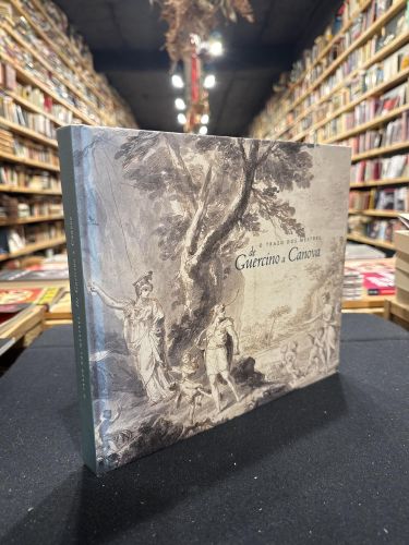 Portada do libro de O trazo dos mestres de Guercino a Canova