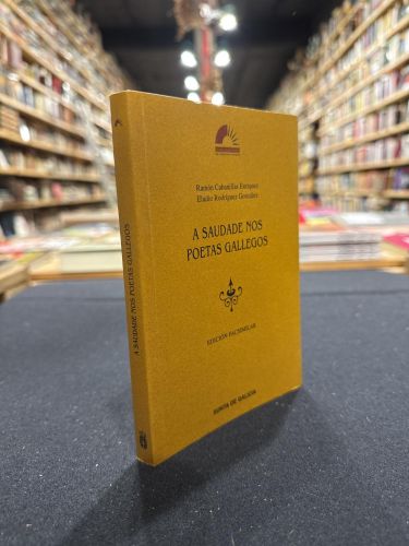Portada do libro de Saudade nos poetas galegos