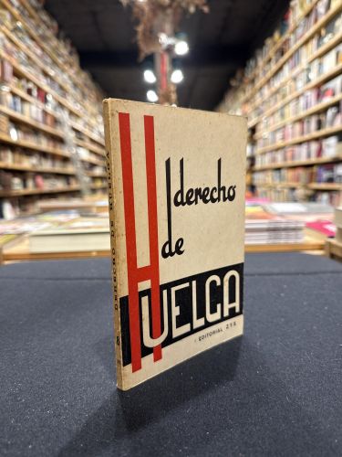 Portada do libro de El derecho de huelga