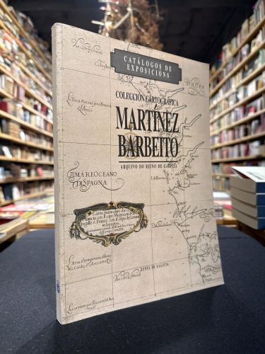Portada do libro de Colección cartográfica Martínez Barbeito