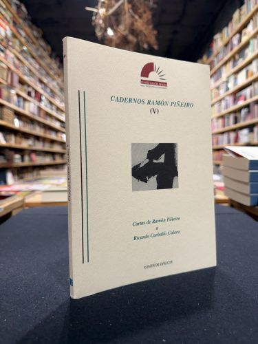 Portada do libro de Cartas de Ramón Piñeiro a Ricardo Carballo Calero