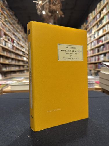 Portada do libro de  Viajeros contemporáneos. Ibiza, siglo XX