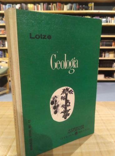 Portada do libro de GEOLOGÍA. LOTZE