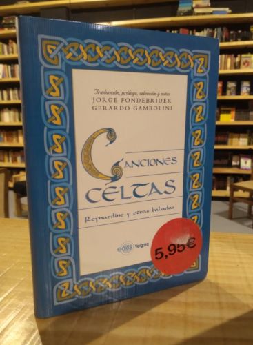 Portada do libro de CANCIONES CELTAS