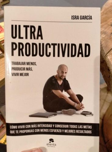 Portada do libro de Isra García - Ultraproductividad