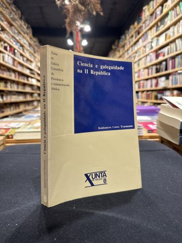 Portada do libro de Ciencia e galeguidade na II República