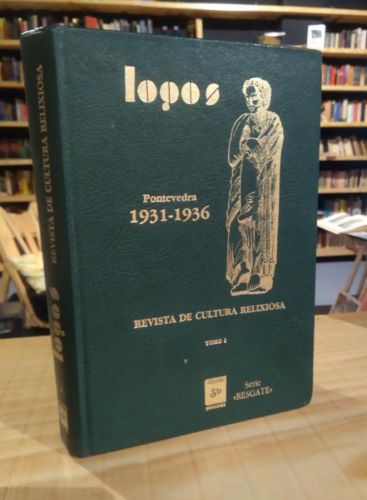 Portada do libro de LOGOS. TOMO I. REVISTA DE CULTURA RELIXIOSA