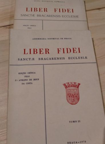 Portada do libro de LIBER FIDEI. SANCTAE BRACARENSIS ECCLESIAE. ASSEMBLEIA DISTRITAL DE BRAGA