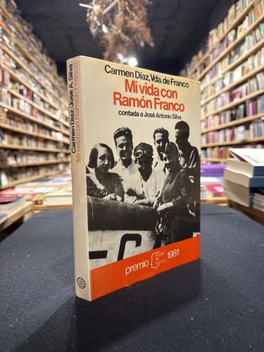 Portada do libro de Mi vida con Ramón Franco