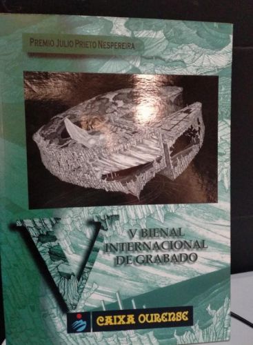 Portada do libro de V Bienal Internacional de Grabado
